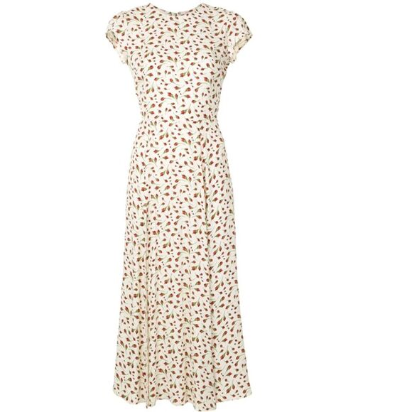 Reformation Dresses & Skirts - Reformation Gavin Dress In Cream Marion Rose sz 8